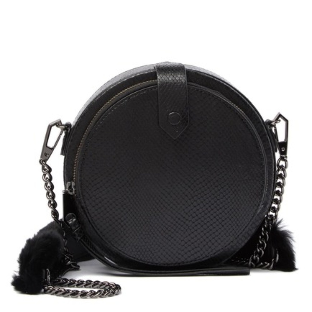 Rebecca Minkoff Mini Canteen Snakeskin Crossbody